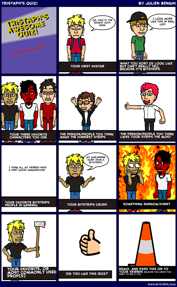 Tristaph's Quiz!