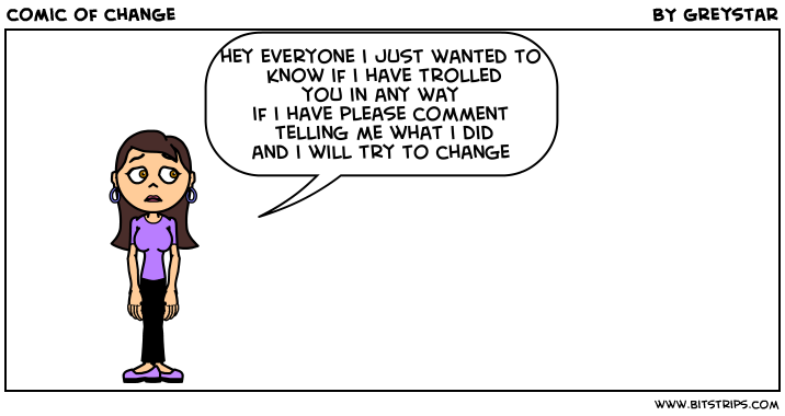 comic of change