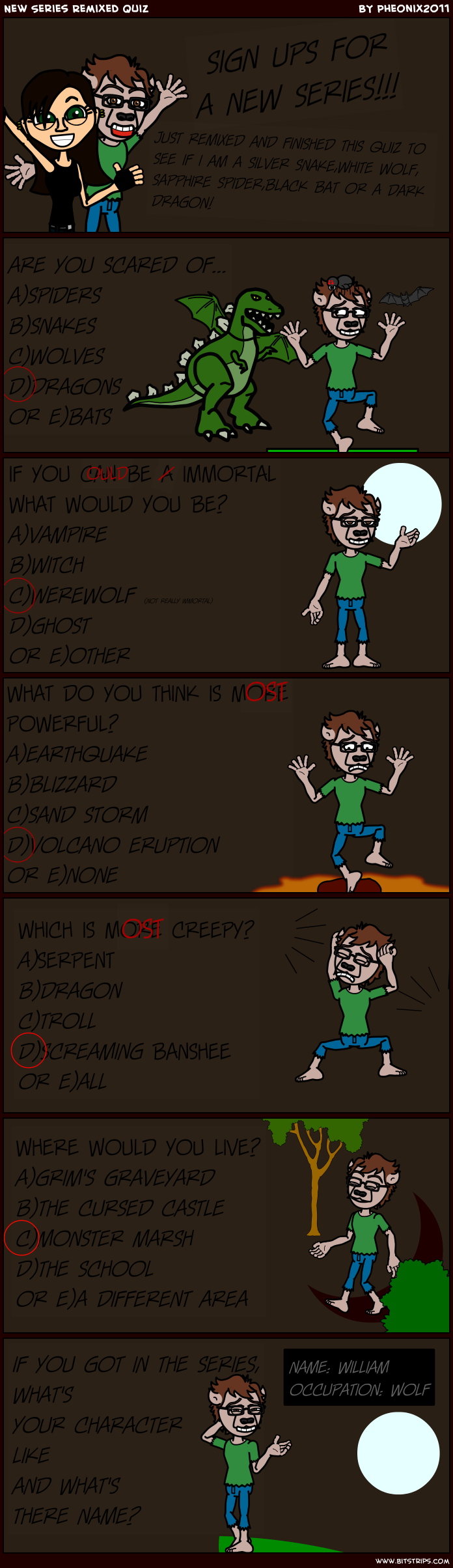 New Series Remixed Quiz