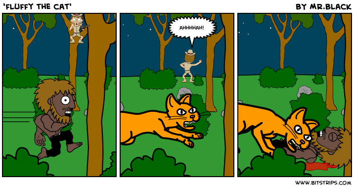 'fluffy the cat'