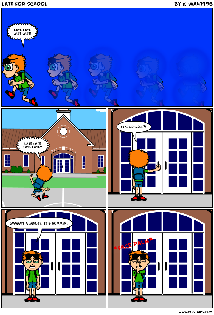 late for school