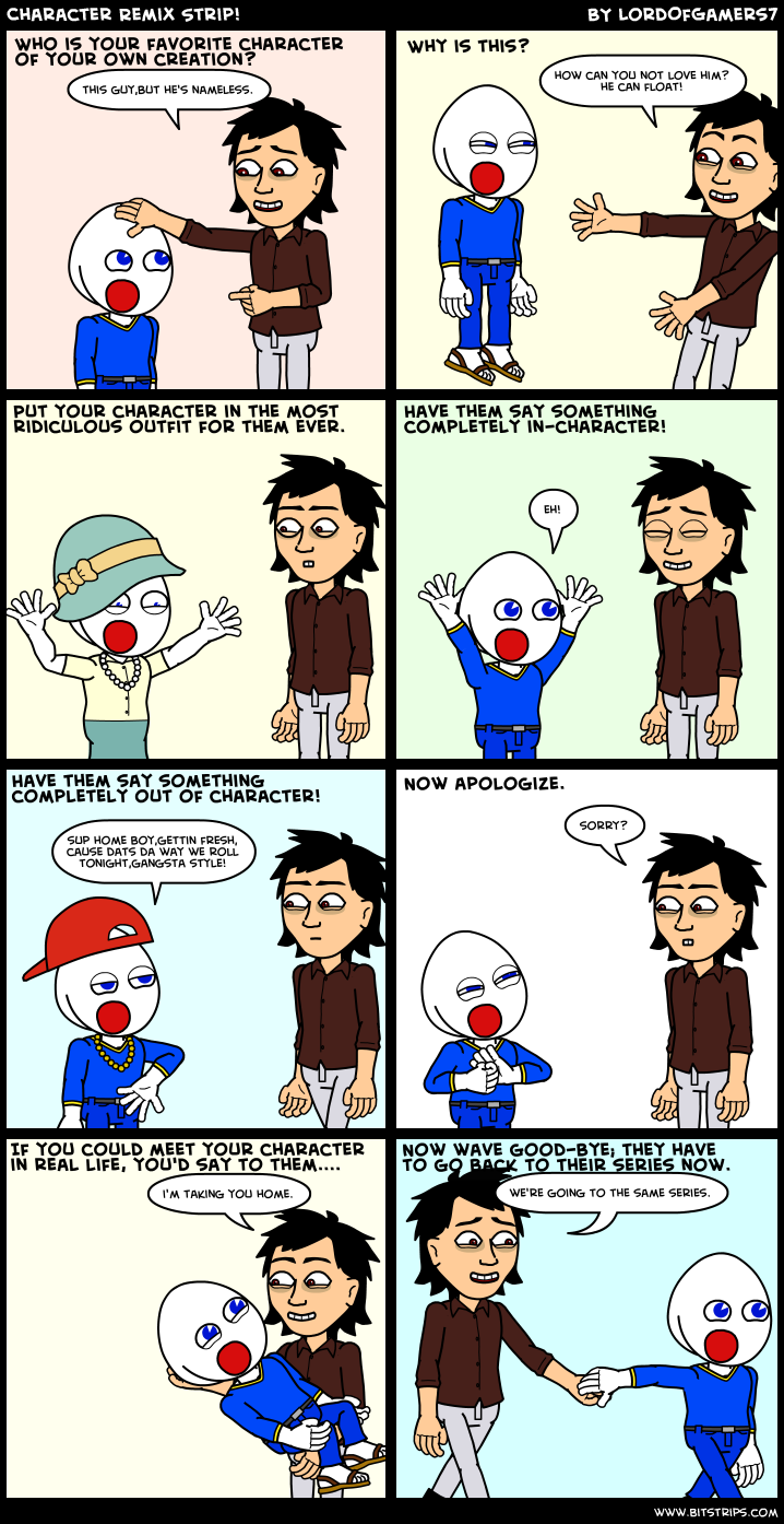 Character Remix Strip!