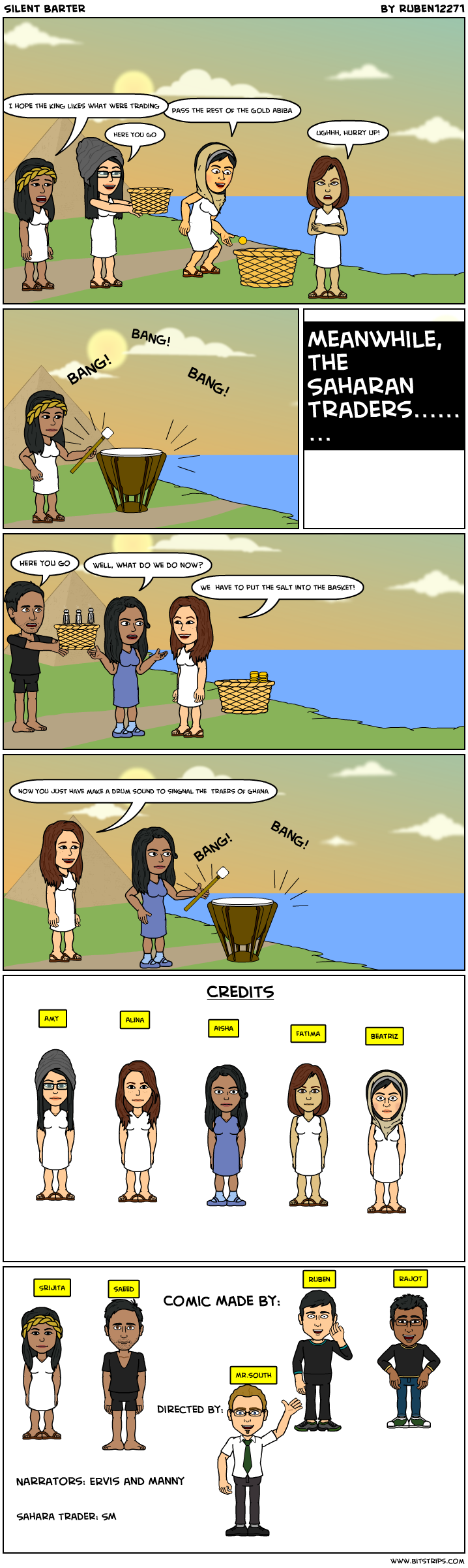 Silent Barter Bitstrips