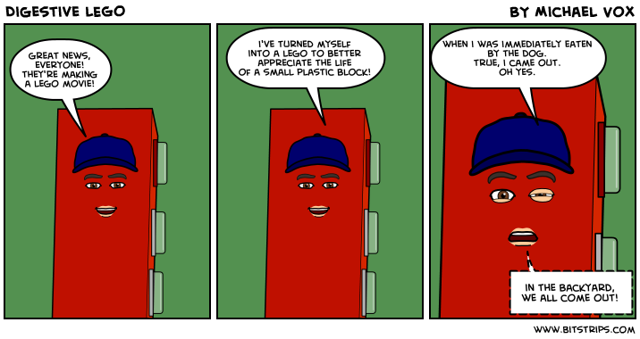 Digestive LEGO