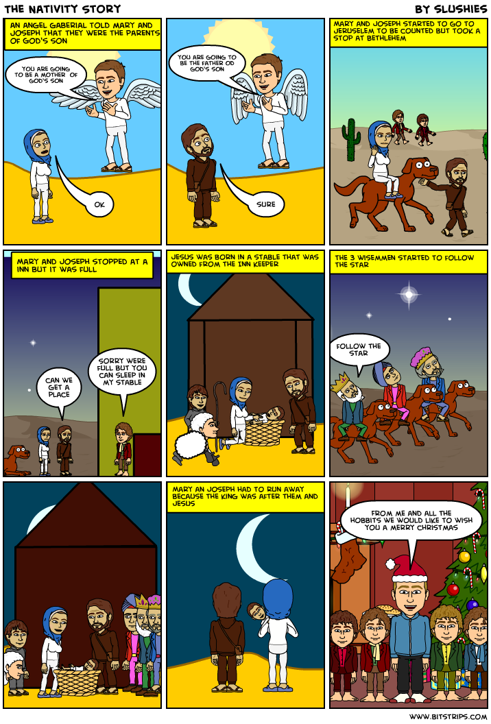 The Nativity Story Bitstrips