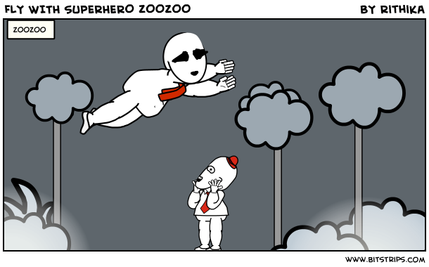 FLY WITH SUPERHERO ZOOZOO