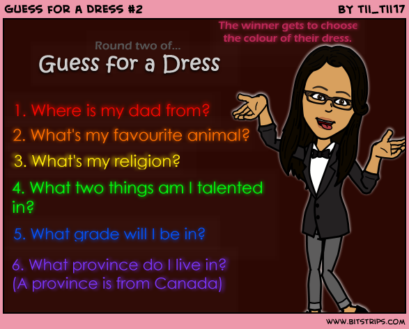 Guess for a Dress #2