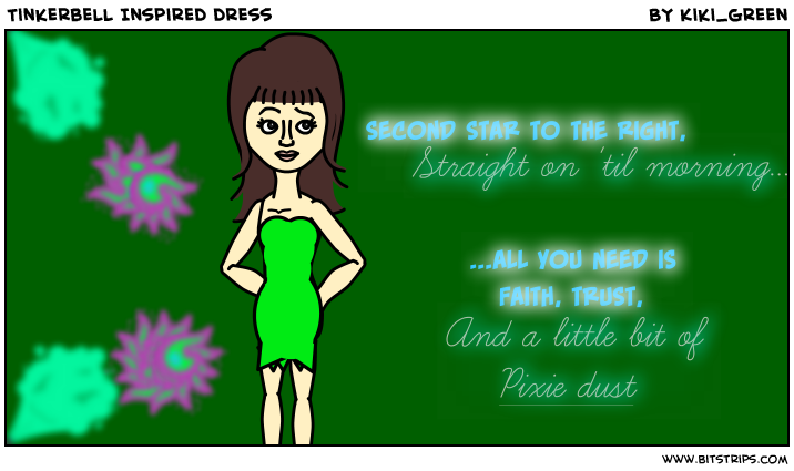 Tinkerbell Inspired dress