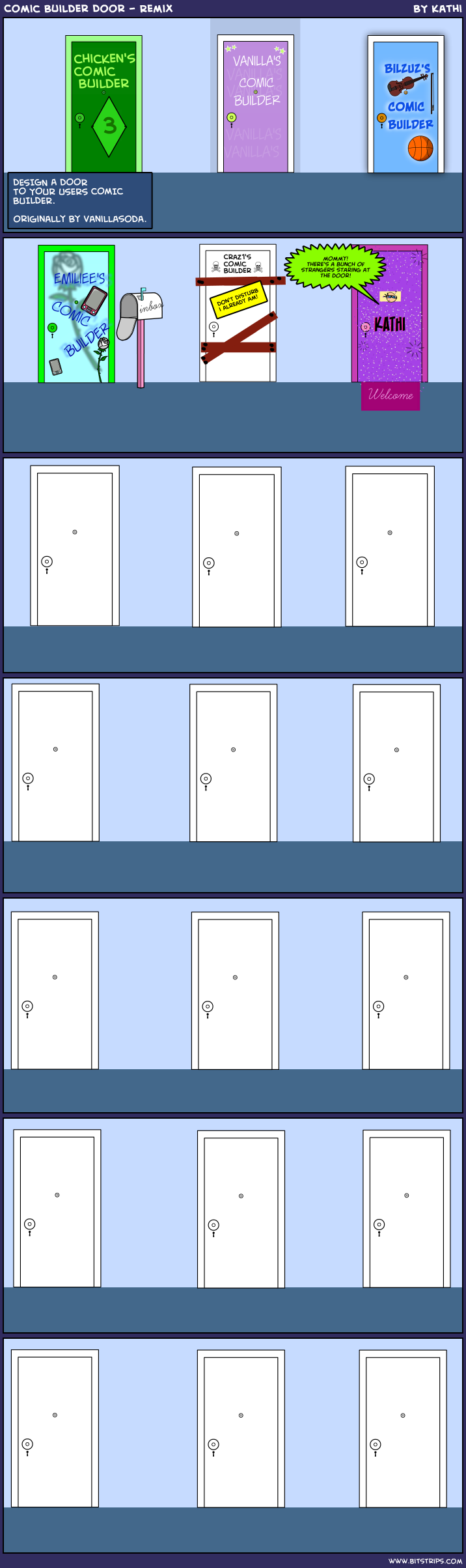 Comic Builder Door - Remix