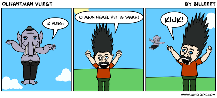 Olifantman Vliegt