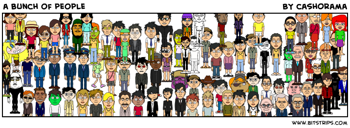a bunch of people