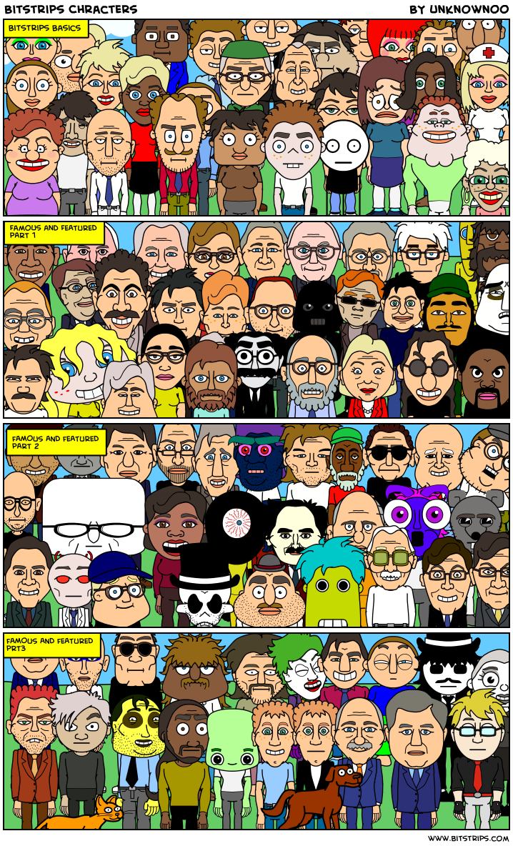Bitstrips Chracters