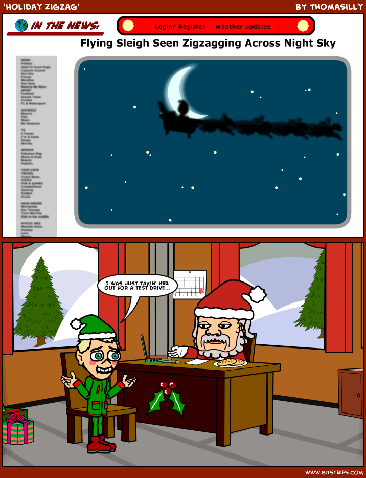 'Holiday Zigzag'