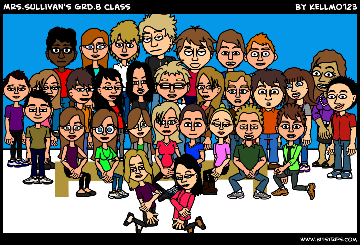 Mrs.Sullivan's Grd.8 class 