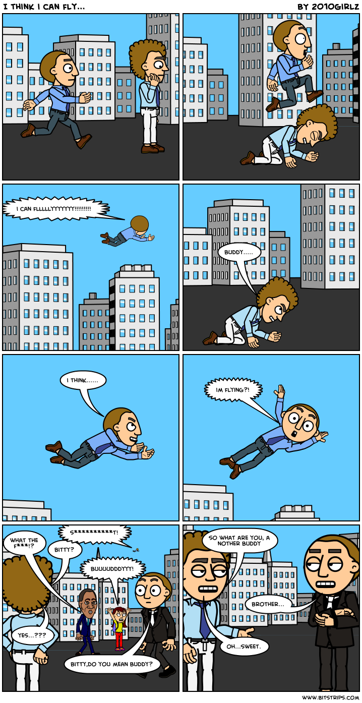 I think i can fly...