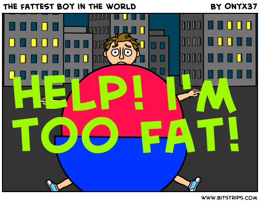 The fattest boy in the world