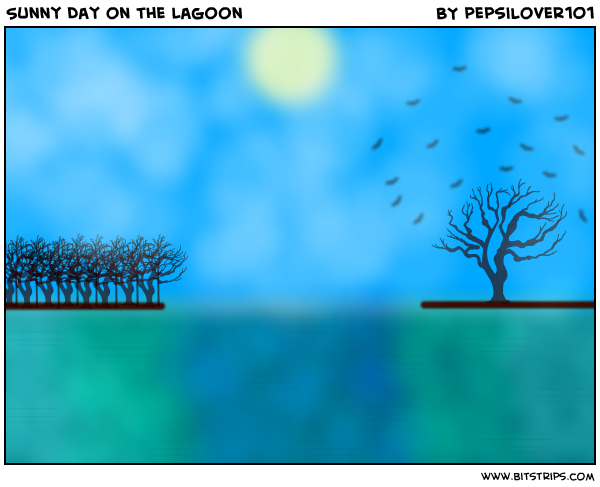 Sunny Day on the Lagoon