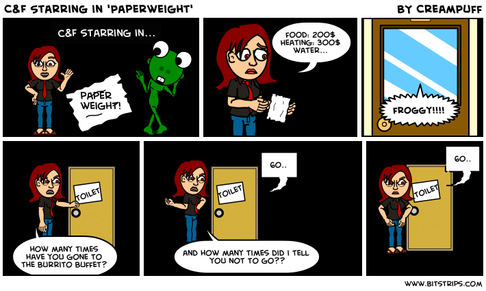 C&amp;F Starring in 'Paperweig