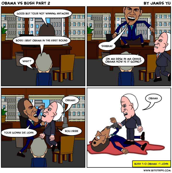 obama vs bush part 2