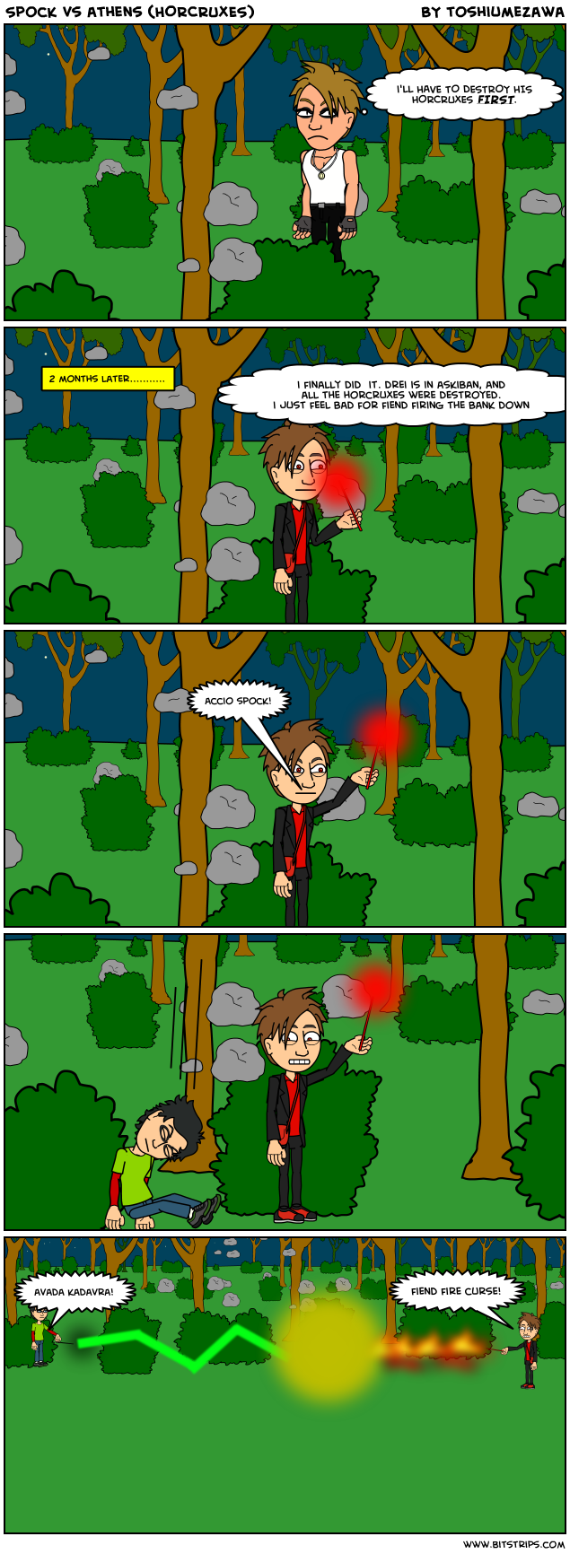 Spock vs athens (HORCRUXES)