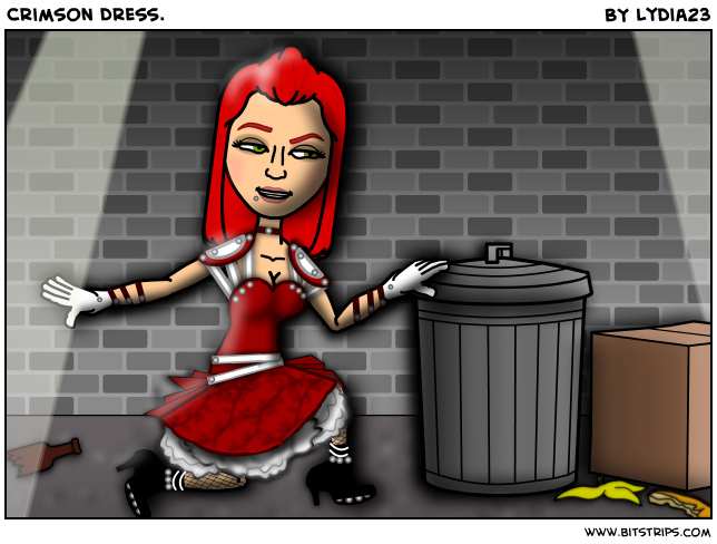 Crimson Dress.