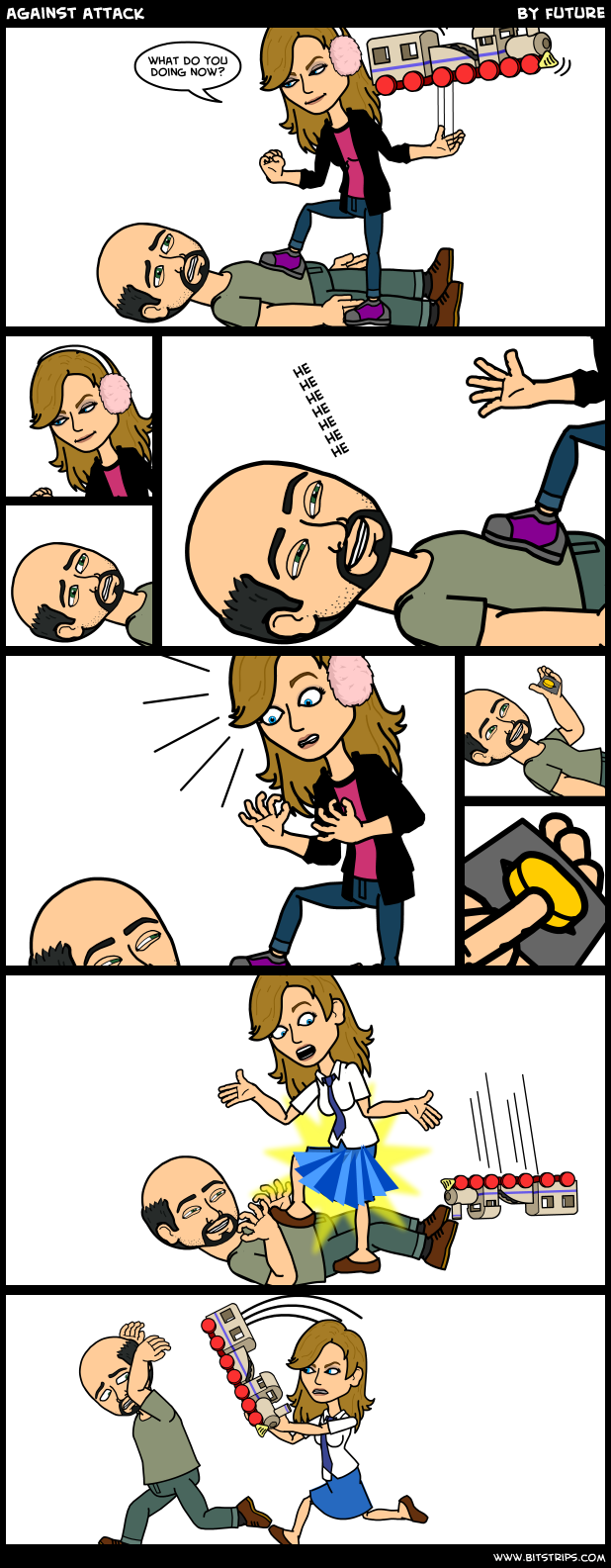 against attack
