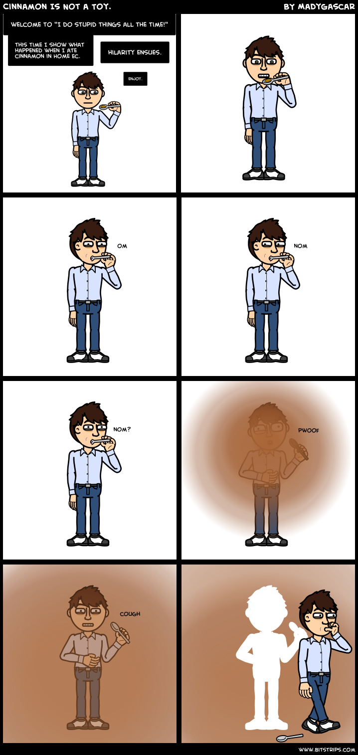 Cinnamon Is Not a Toy.