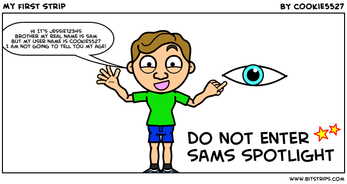 My first strip