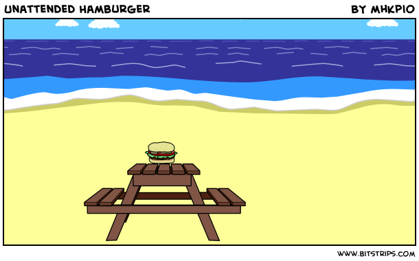Unattended Hamburger