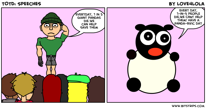 TOTD: Speeches