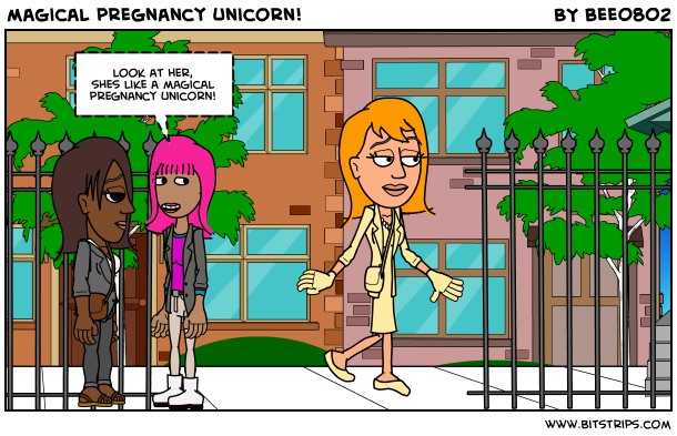 magical pregnancy unicorn!