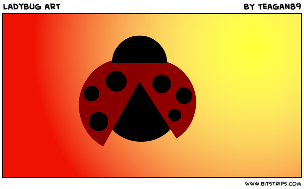ladybug art