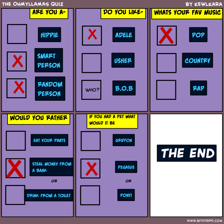 The OHMYLLAMAS quiz
