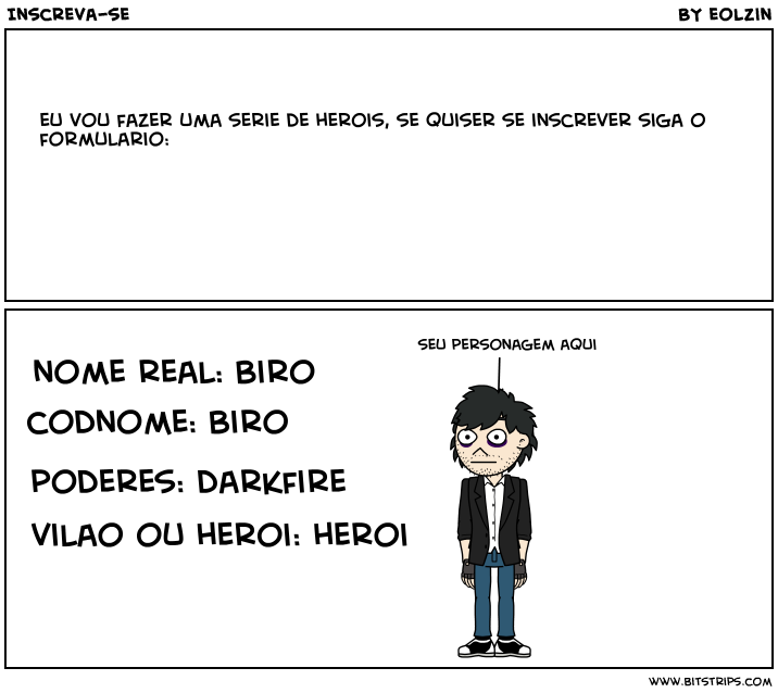 Inscreva-se