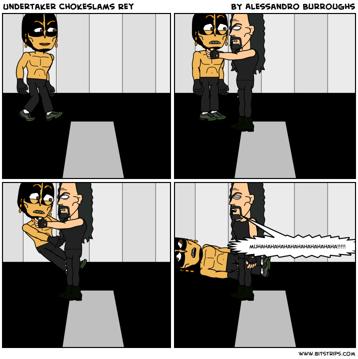 Undertaker Chokeslams Rey
