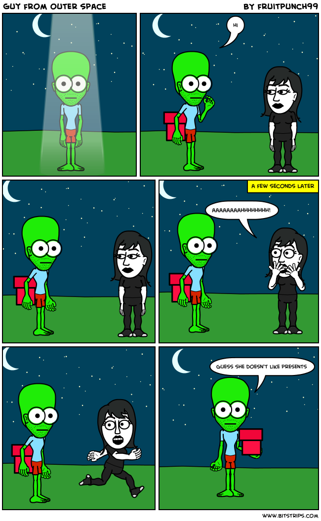 Guy from outer space