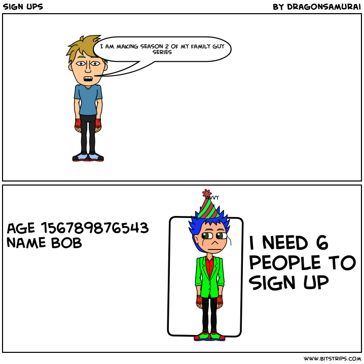 sign ups