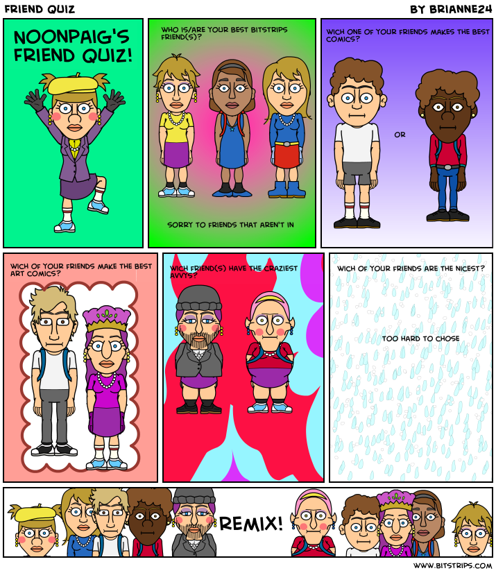 Friend Quiz