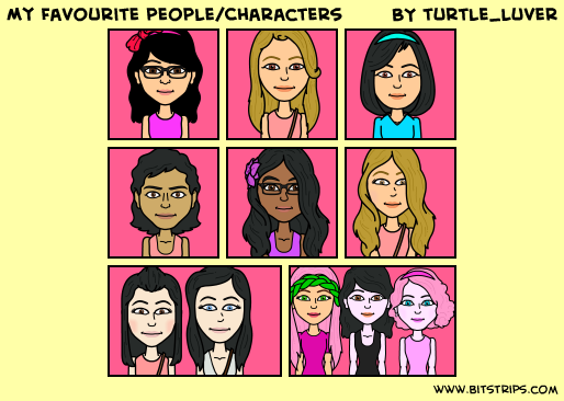 My Favourite people/Characters