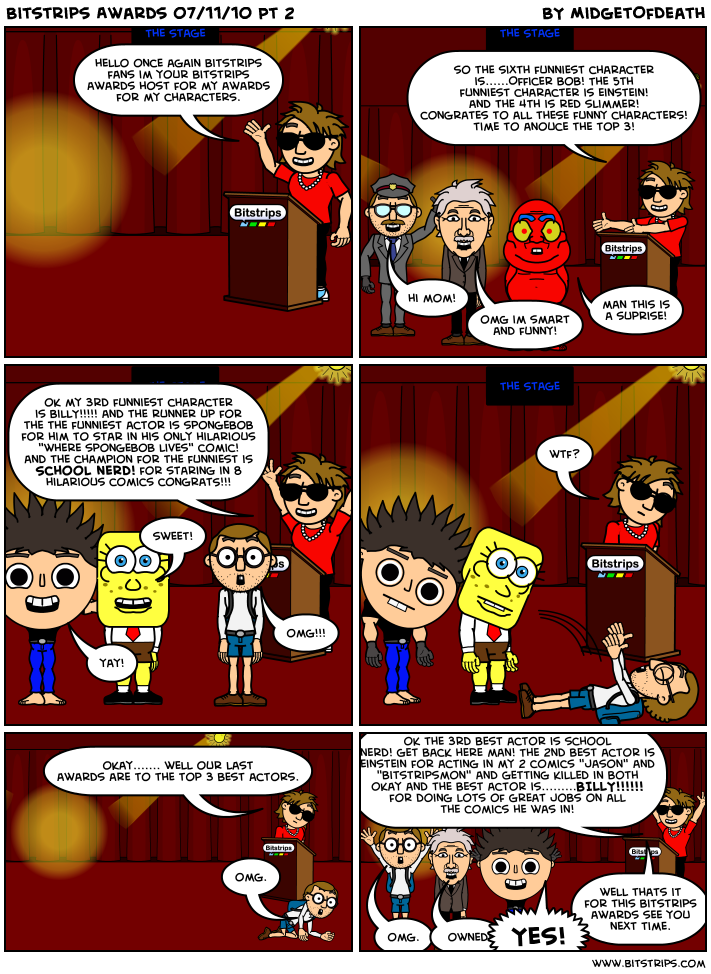 Bitstrips Awards 07/11/10 Pt 2