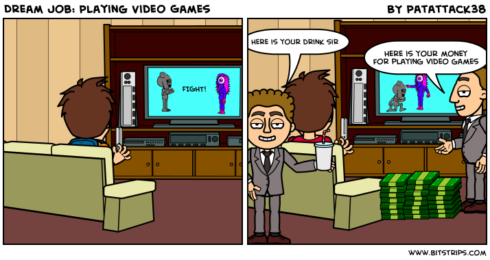 Dream Job: Playing Video Games