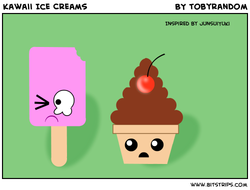 Kawaii Ice Creams