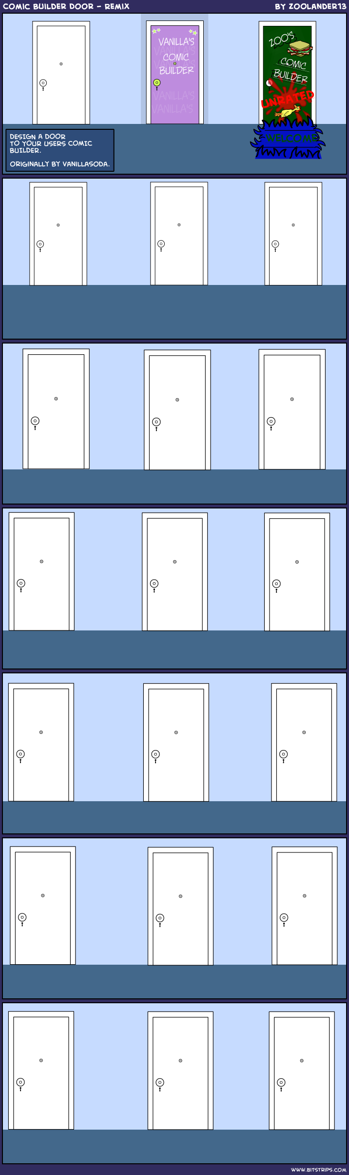 Comic Builder Door - Remix