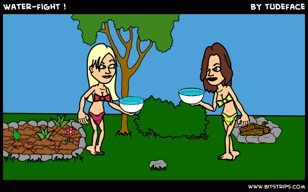 Water-fight !