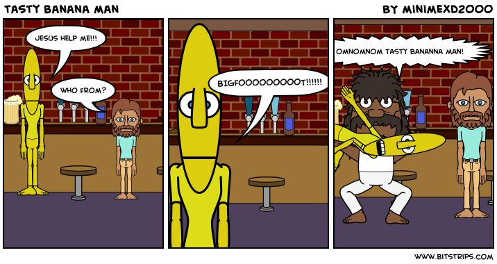 tasty banana man