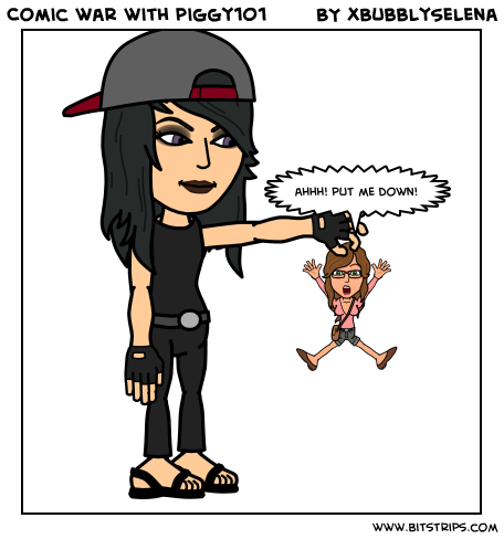 Comic war with piggy101