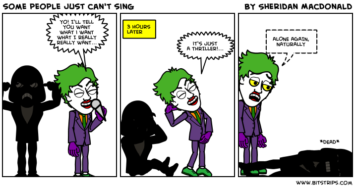 some people just can't sing