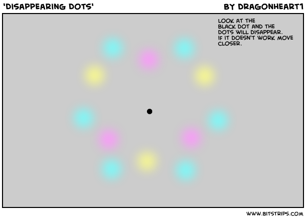 'Disappearing Dots'