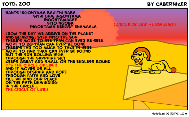 TotD: ZOO