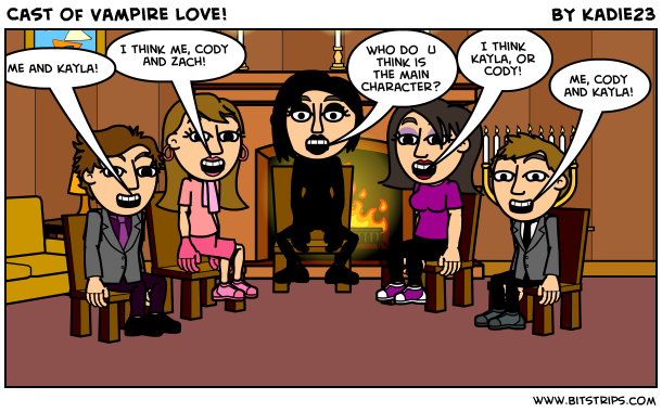 Cast of Vampire Love!